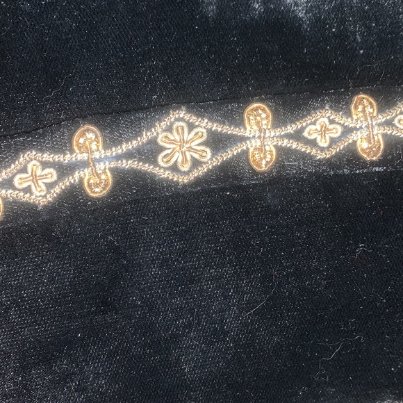 Vintage velvet Clutch w Embroidered Peacock. GORGEOUS & GLAMOROUS - Picture 8 of 10